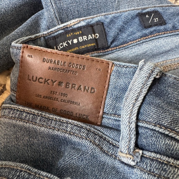 Lucky Brand skinny distressed jeans - Picture 4 of 4